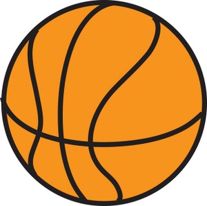 Basketball Clipart Image clip art cartoon of a basketball