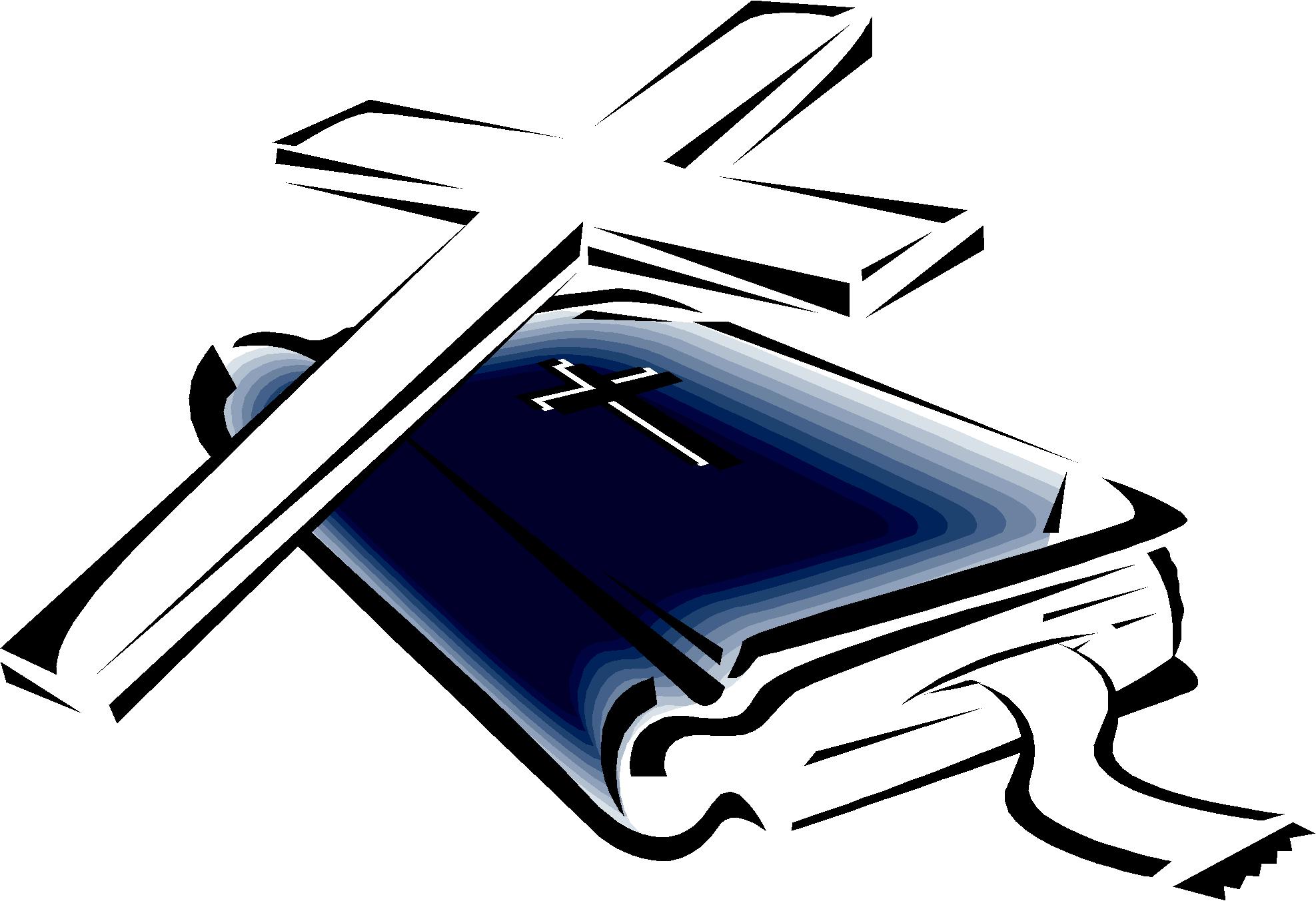 Cross And Bible cliparts