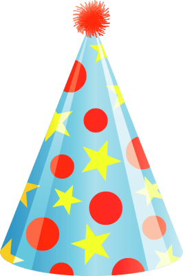 Lively Birthday Cone Hats | ThePartyWorks - Clipart library - ClipArt 