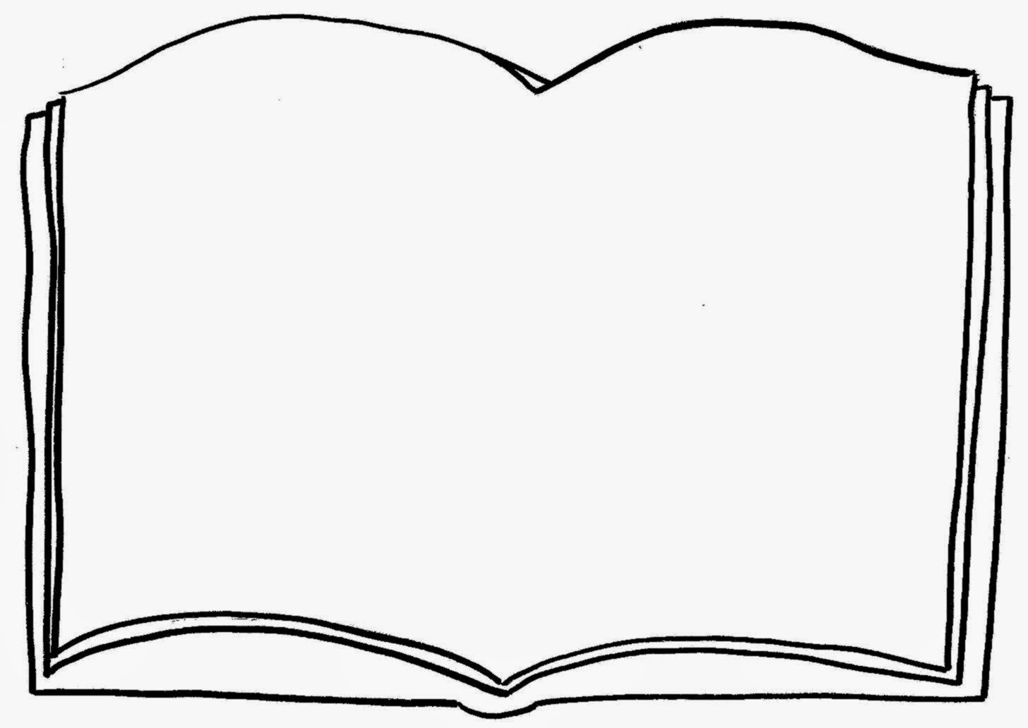 White clipart open book Pencil and in color white clipart open book moziru