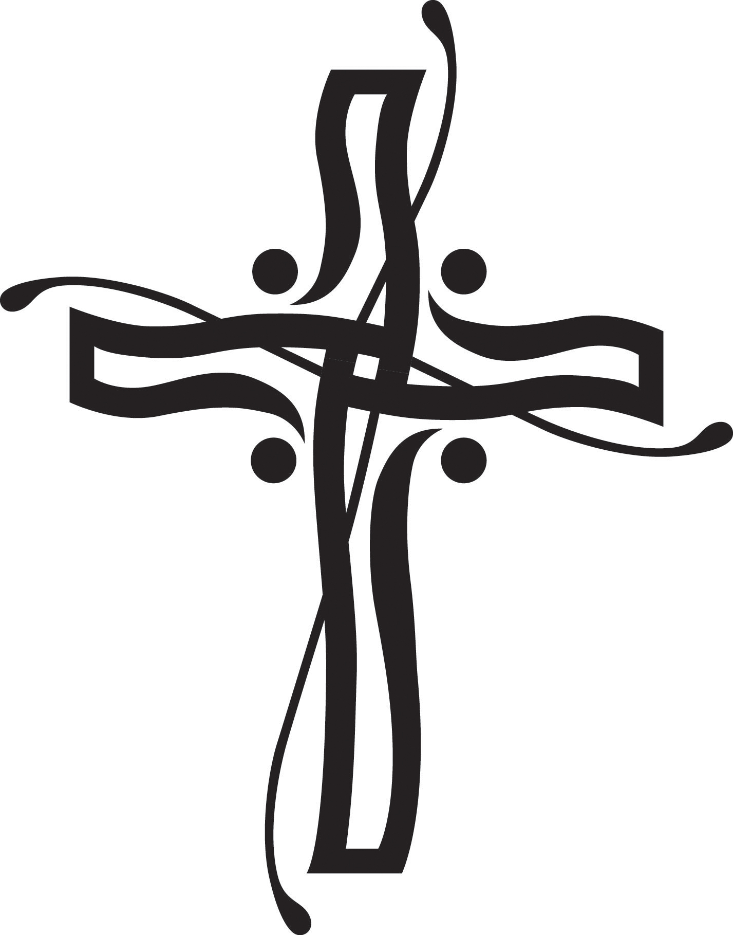 Christian Funeral Clipart