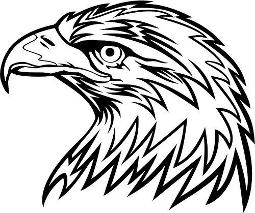 eagle clipart black and white clipart coloring book bald eagle 2 