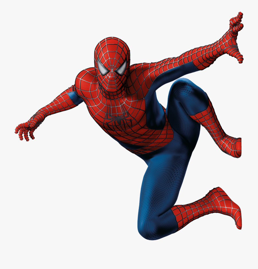Spiderman Clipart Standing - Transparent Spider Man Png , Free 