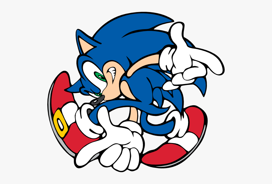 Sa Sonic Clip Art - Sonic The Hedgehog Transparent, Cliparts 