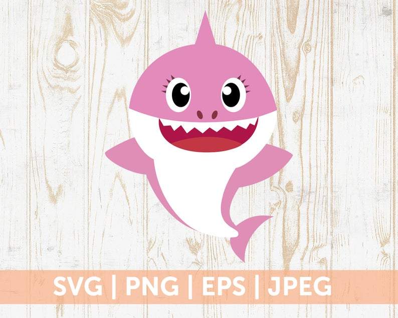 Baby Shark Characters Png Clip Art Library