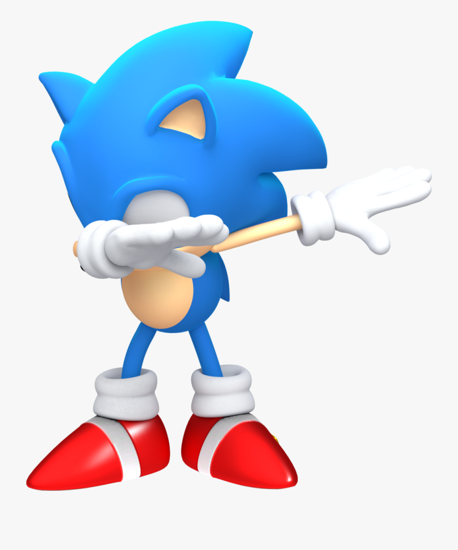Dab Sonic Clipart , Png Download - Sonic Dabbing , Free 