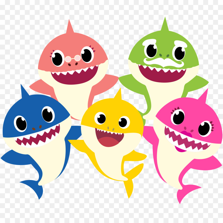 Download Baby Shark Logo Vector Clip Art Library SVG, PNG, EPS, DXF File