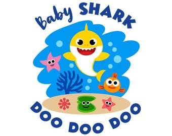 Get Baby Shark Svg File Background
