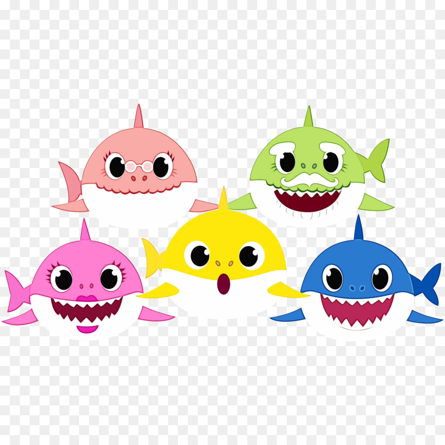 Clip Arts Related To : transparent baby shark png. 