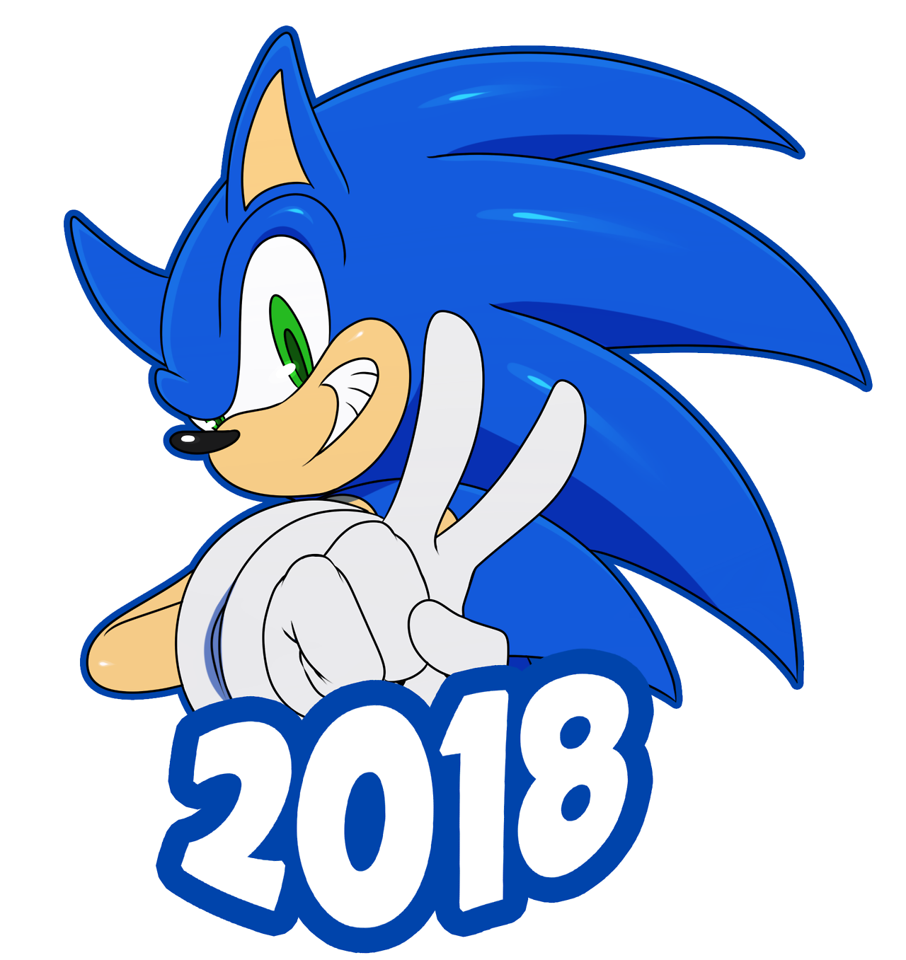 Sonic The Hedgehog Clipart & Look At Clip Art Images - ClipartLook