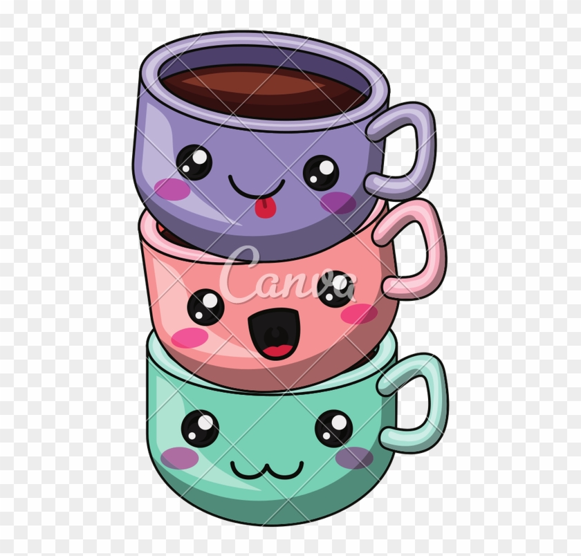 Cup Purple Tea Bowl Empty Dotted Cup Cup T Cute Tea Cup Clipart