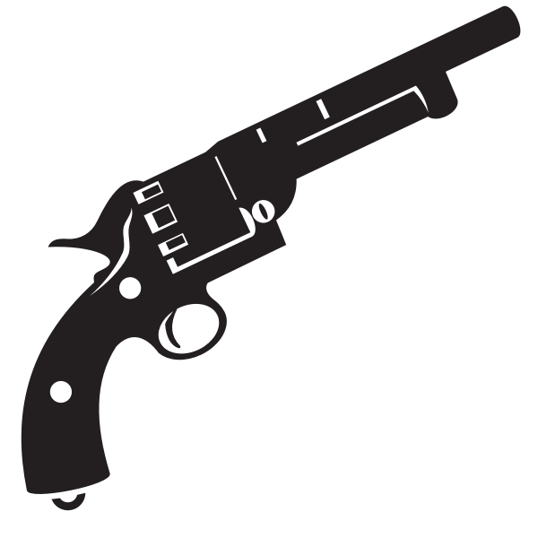 Clip Art Revolver Firearm Vector Graphics Pistol Gun Clipart Clip