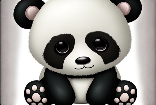 Cute Panda Clip Art Library