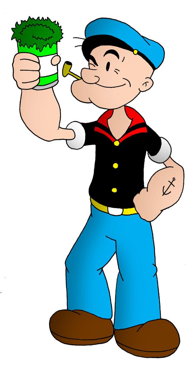 Popeye Clip Art Library