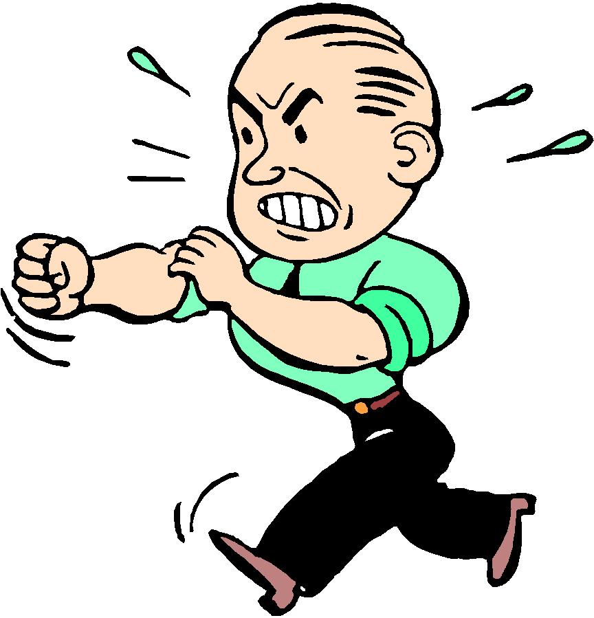 Angry Man Clip Art Library