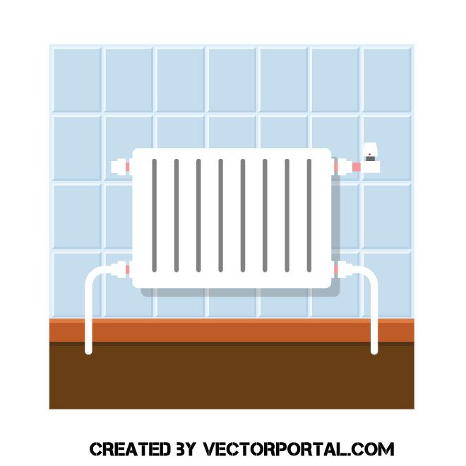 Heat Radiation Clipart Transparent Background Old Heat Radiator Clip