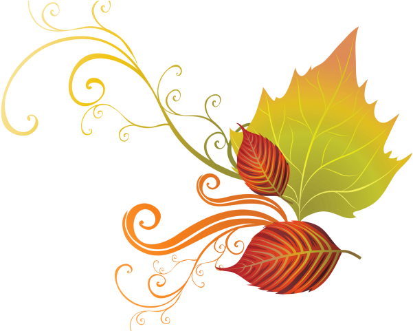 Fall Leaves Corner Border Png