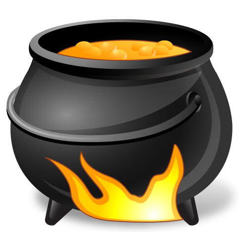 Witches Cauldron Clipart Purple Cauldron Transparent Png Clip Art