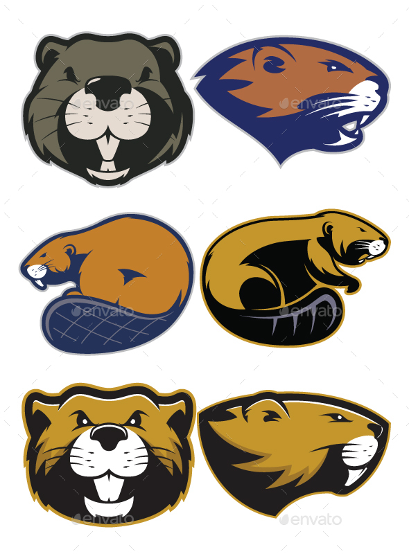 Beaver Mascot Cartoon Royalty Free Vector Image Clip Art Library