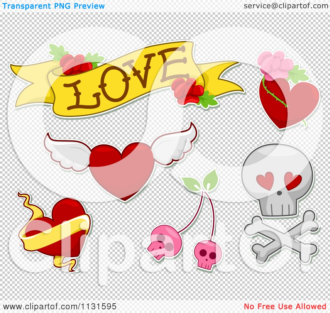 Love Tattoos Clip Art Library