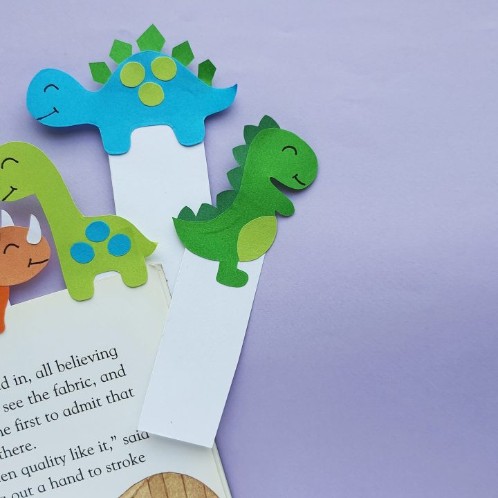 Dinosaur Bookmarks Clip Art Library