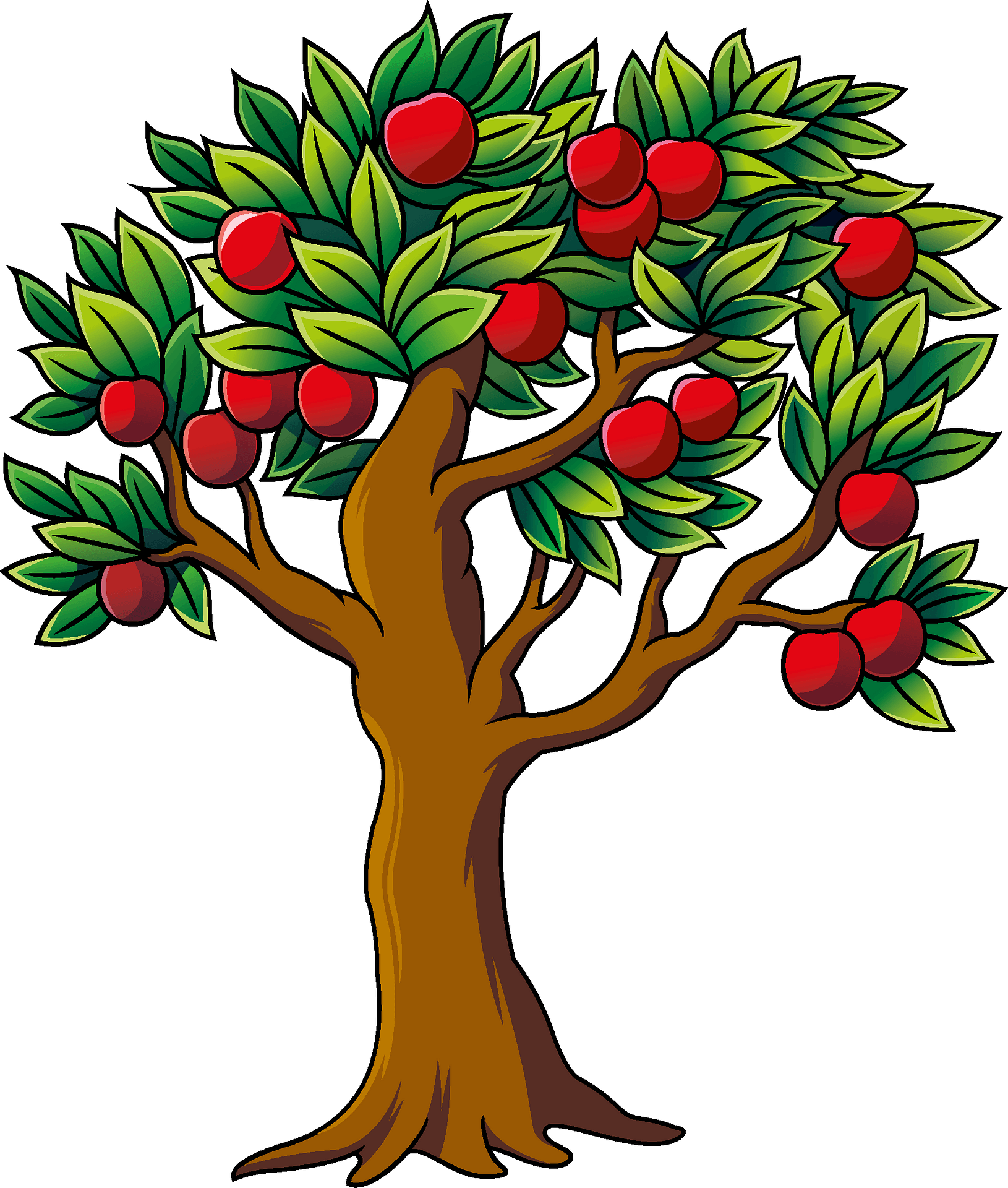 Apple Tree Clipart Clip Art Apple Tree Free Transparent PNG Clip