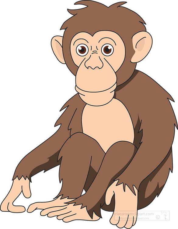 Chimps Clip Art Library