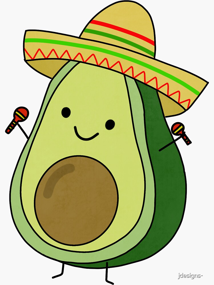 Cowboy Bag Avocado Oil Shape Of Mascot Royalty Free Vector Clip Art