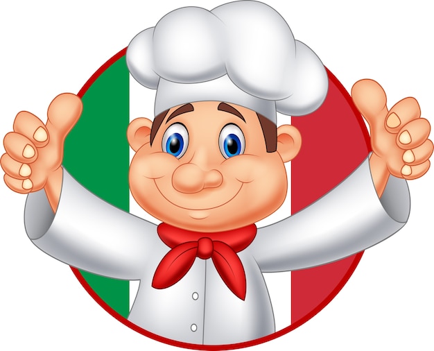 Italian Chefs Clip Art Library