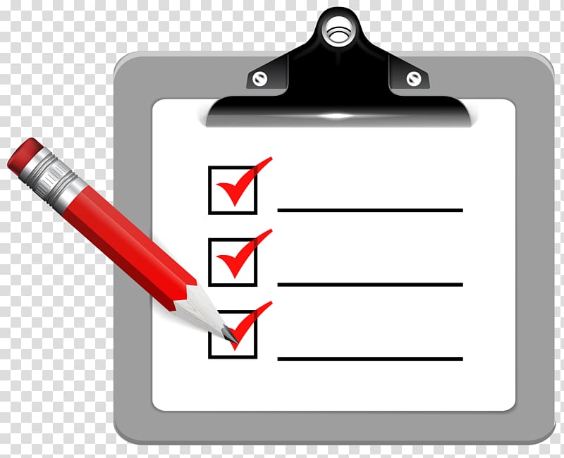 Blank Checklists Clip Art Library