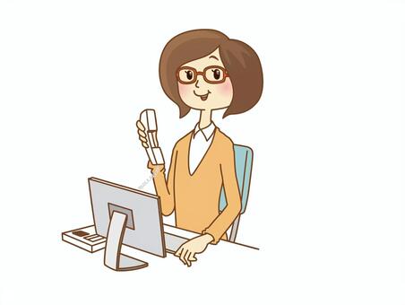 Big Image Office Worker Office Clipart Free Transparent Png Clip