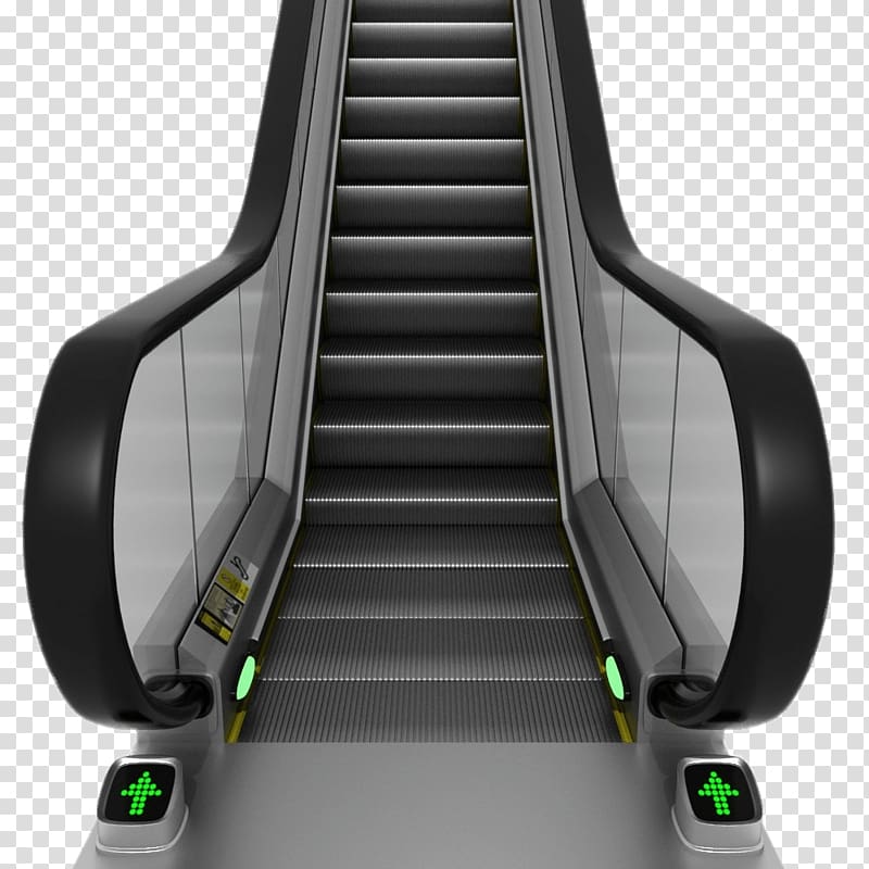 Premium Vector People On Escalator Cartoon On White Background Clip