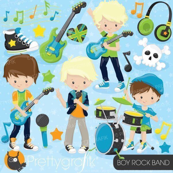 Rock Band Stock Illustrations 41 437 Rock Band Stock Clip Art Library