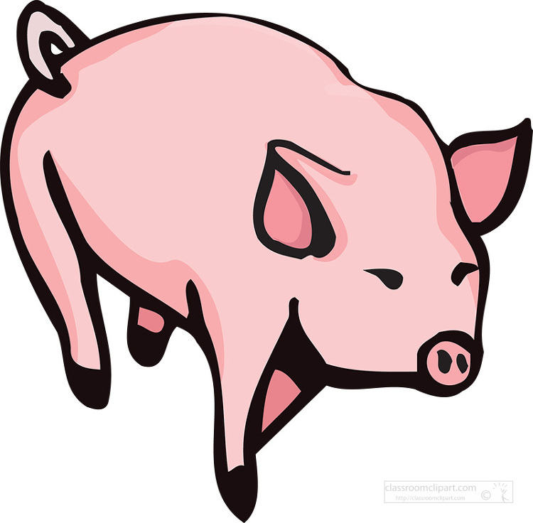 Cute Pink Piglet Free Clip Art Cute Pigs Free Clip Art Pig Clip