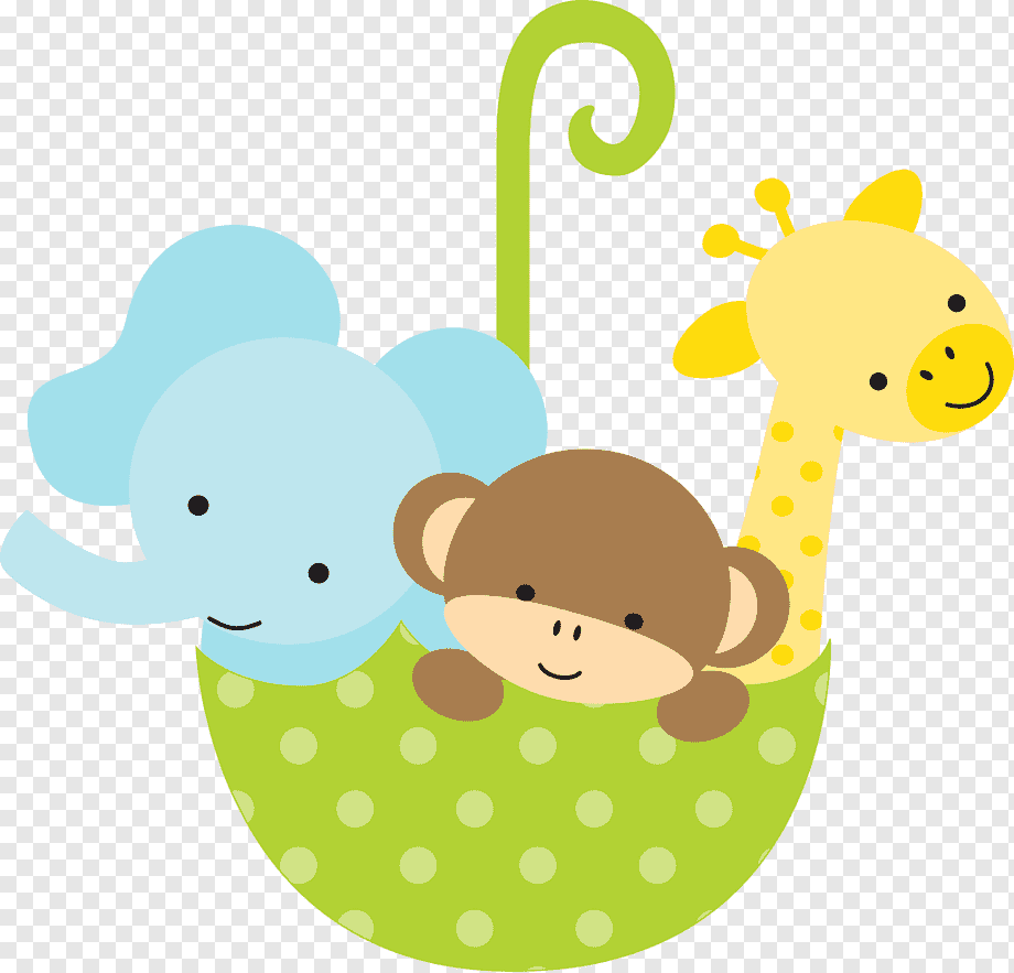 Cute Baby Shower Element Diaper Cartoon Vector Illustration Clip Art