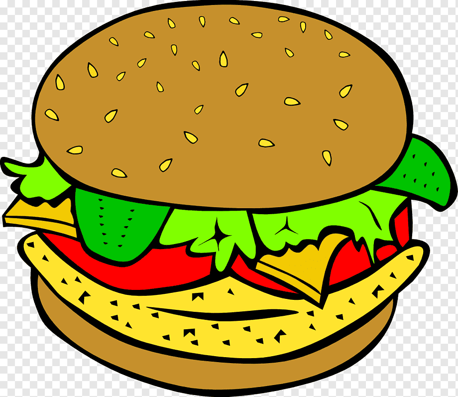 Veggie Burgers Clip Art Library