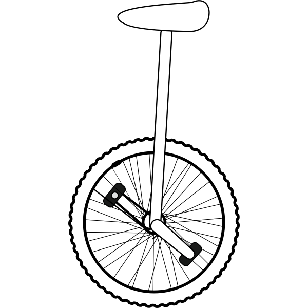 Cartoon Of A Unicycle Illustrations Royalty Free Vector Clip