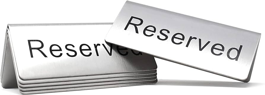 Reserved Sign Clip Art Library Clip Art Library