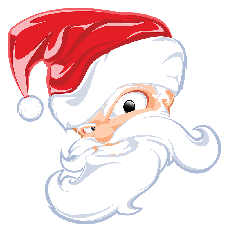 Santa Face Cliparts Stock Vector And Royalty Free Santa Face Clip