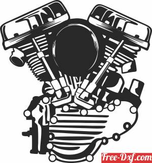 Harley Davidson Symbol Vector Designs FreePatternsArea Clip Art Library