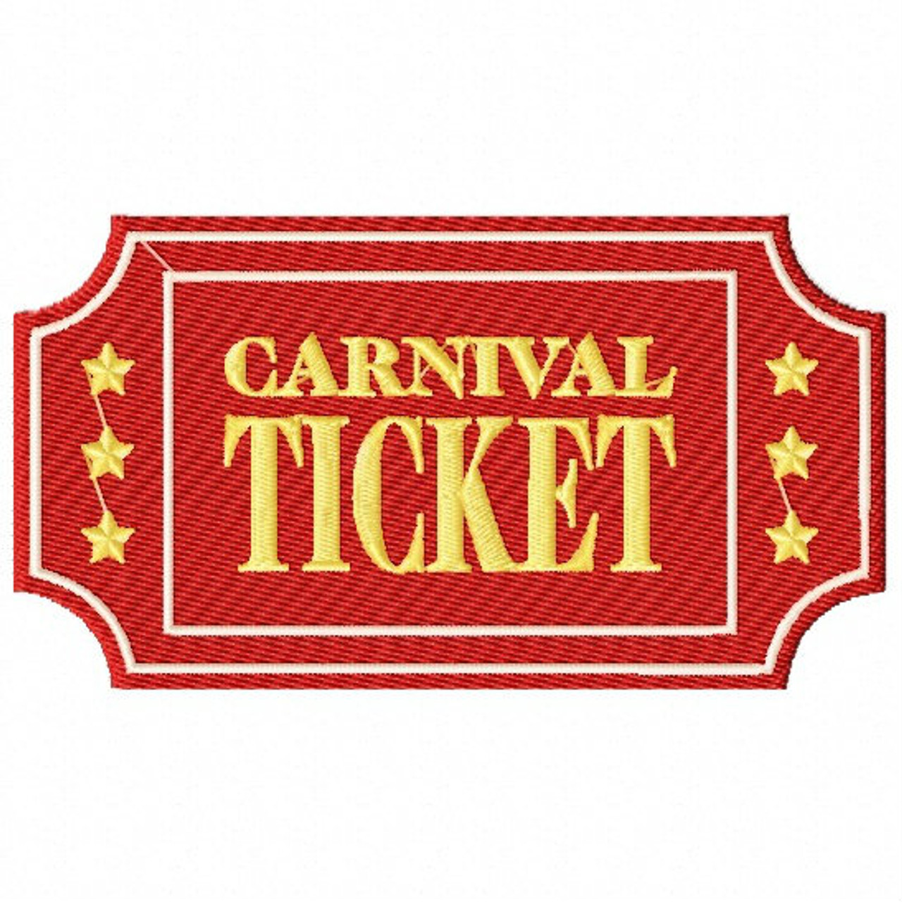 Admit One Carnival Ticket Guest Napkins 24ct The Party Darling Clip
