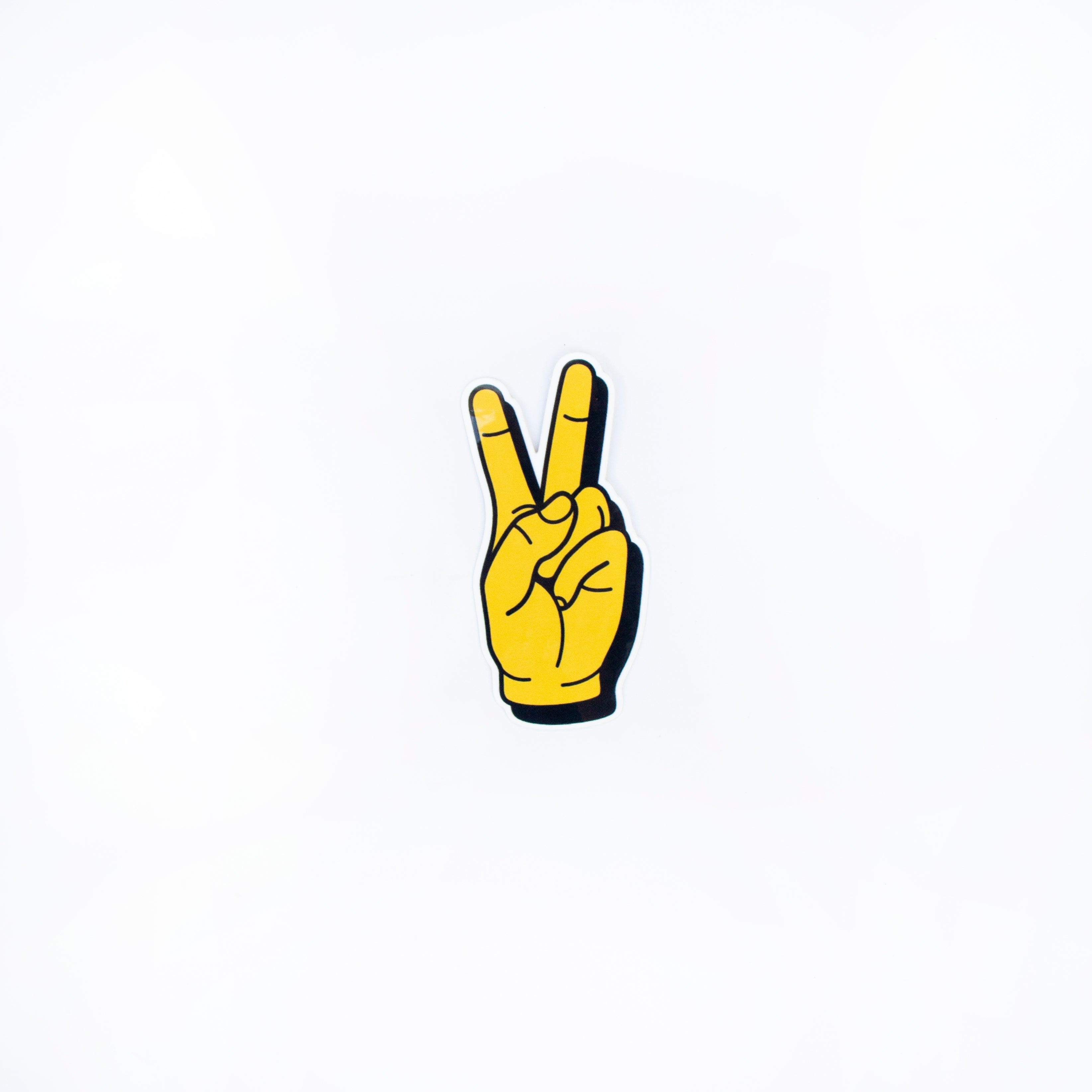 Hand Peace Sign Svg Graphic By Dev Teching Creative Fabrica Clip