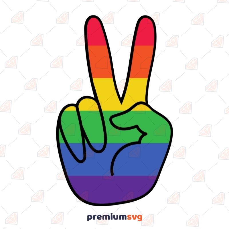 Peace Sign Love And Peace Symbol Clipart Templates Diy Clip Art