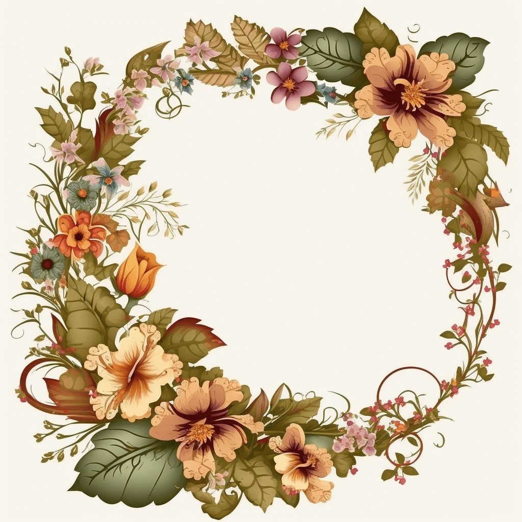 Watercolor Wreath Png Clipart Watercolor Flowers Bouquet Background