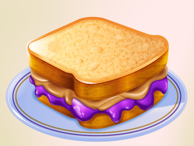 Kawaii Peanut Butter And Jelly Clipart Clip Art Library