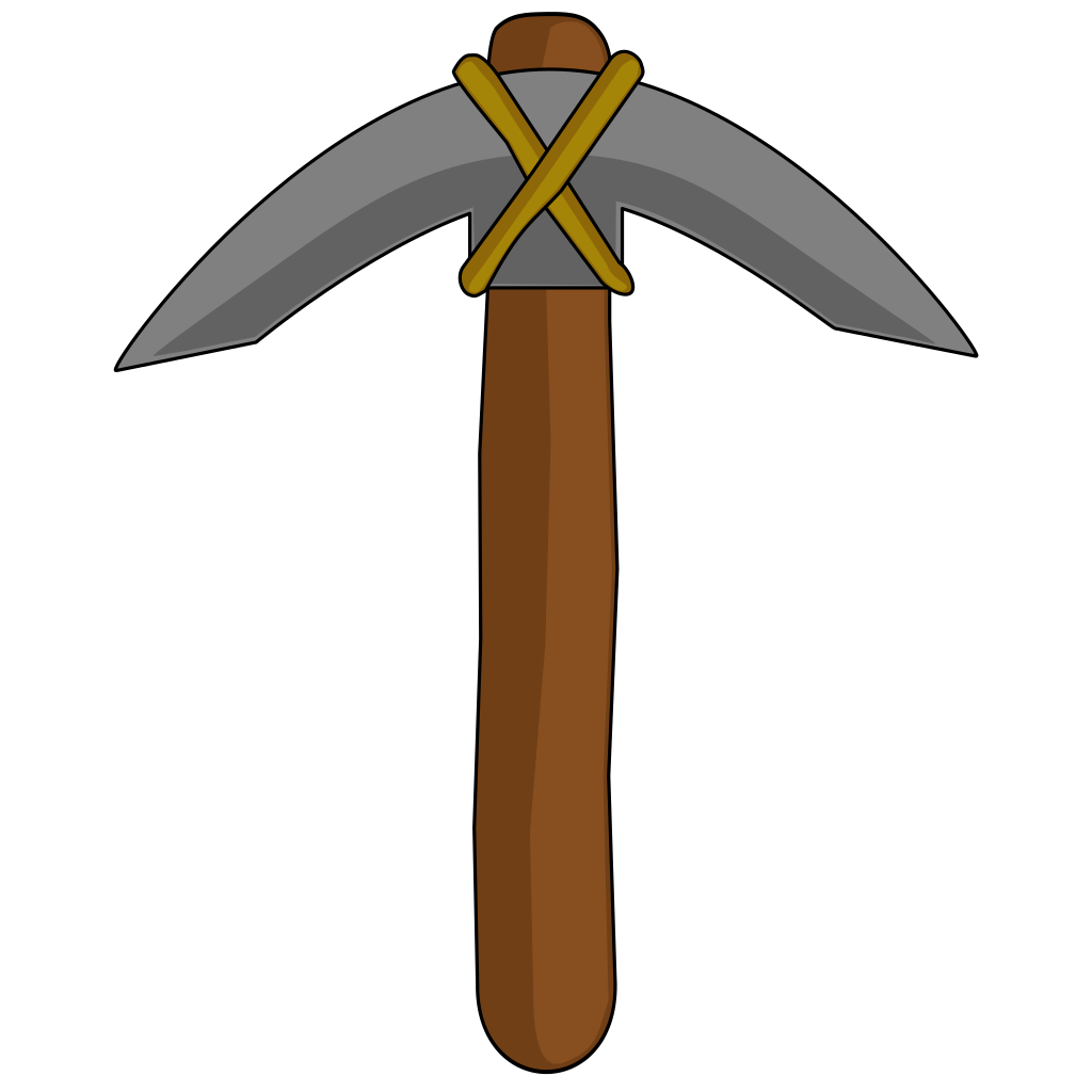 Pickaxe Isolated Stock Illustrations Pickaxe Isolated Clip