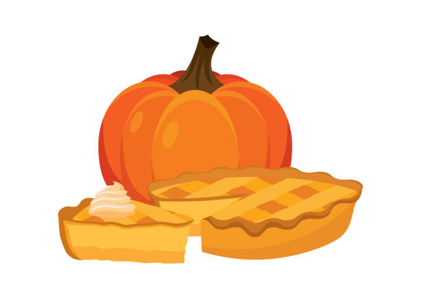 Thanksgiving Clipart Thanksgiving Banner With Fall Leaves Pumpkin Pie