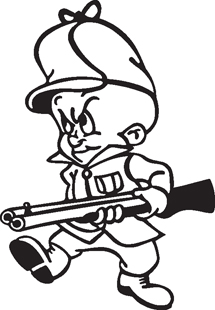 Elmer Fudd Bugs Bunny Daffy Duck Cartoon Looney Tunes PNG Clipart