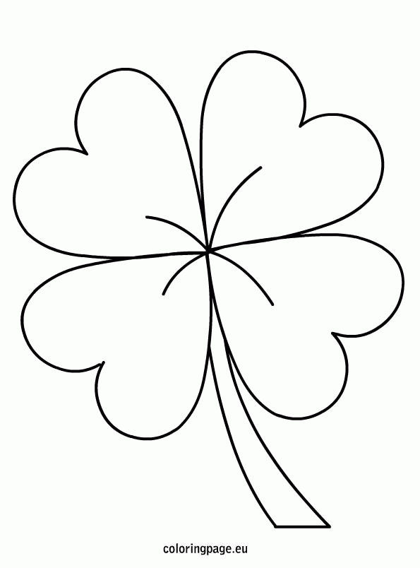 Free Four Leaf Clover Template Download Free Four Leaf Clover Template