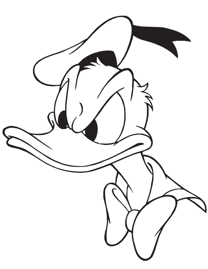 Free Printable Donald Duck 